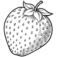 strawberry coloring pages free printable coloring pages