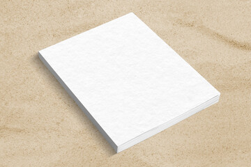 Fototapeta premium Book cover png mockup, transparent design