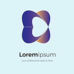 Heart Care Logo, Health in heart shape.