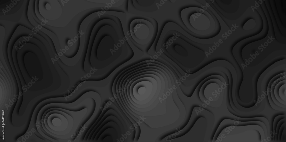 Leinwandbilder abstract grey paper cut background design .abstract vector seamless pattern with shadows trendy mult