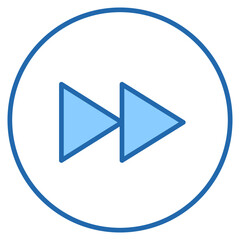 Vector Icon forward, arrow, sign, right