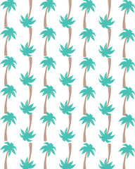 seamless background with leaves