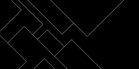 Abstract black gray and vector blueprint background with modern design. Abstract modern black background paper cut style with black and gold line Luxury concept. style poster, banner design.