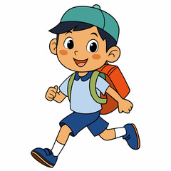 kid-go-to-school-cartoon-vector-icon-illustration