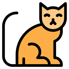 Vector Icon Cat, Kitty, Animal, Feline, Animals