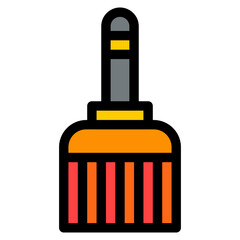 Vector Icon Dustpan, Clean, Cleaning, Tools And Utensils, Wiping