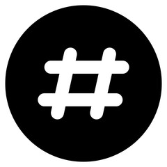 Vector Icon Hashtag, Signs, Seo, Punctuation, Symbol, Social