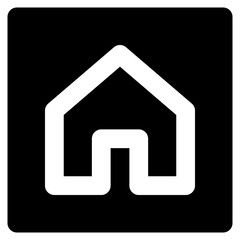 Vector Icon Home, Interface, Home Page, UI, Home Button, House