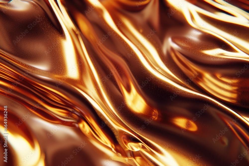 Poster a detailed shot of a reflective material, often used as background or decorative element