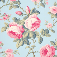A Floral Blossom Tapestry