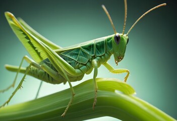 Fototapeta premium Grazing horse sitting on a leaf, branch close up, macro photo