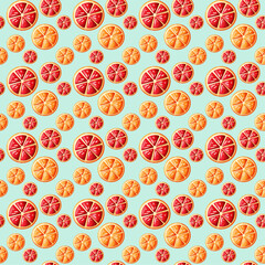 vector fresh orange pattern background