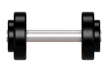 3D dumbbell png weight lifting, transparent background