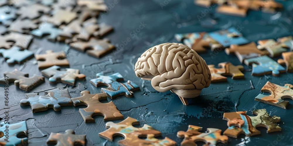 Aufkleber engaging brain puzzles requiring critical thinking and problem-solving skills. concept brain teasers