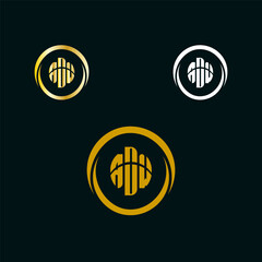 ADW letter logo vector design