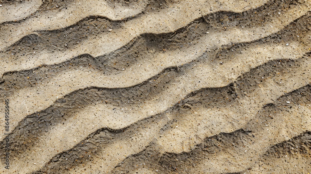 Canvas Prints Texture of sea sand found in nature