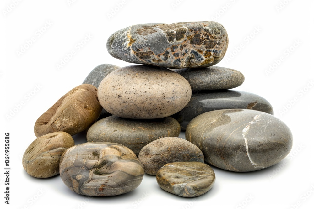 Poster a natural stack of rocks situated in a scenic environment