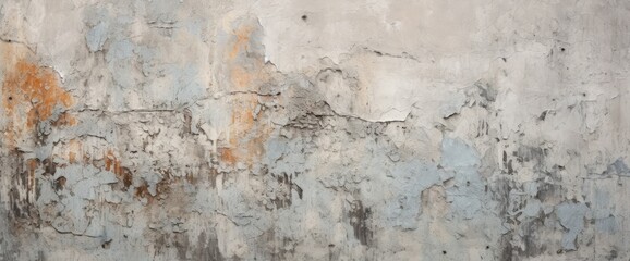 Obraz premium Texture, wall, concrete, it can be used as a background. Wall fragment with scratches and cracks