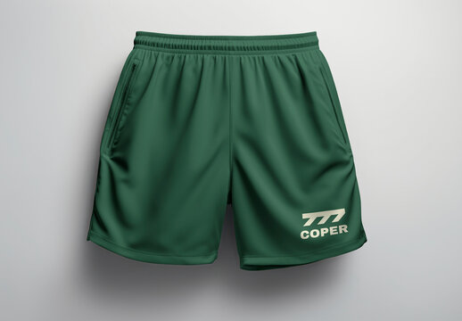 Sport Shorts Mockup With Generative AI