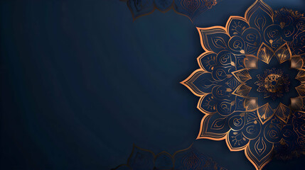 arabic luxury mandala wedding invitation card,arabic islamic golden arabesque pattern east style,ramadan style decorative mandala,generative ai