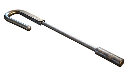 Naklejka premium crowbar building tools with isolated layer and high image detail