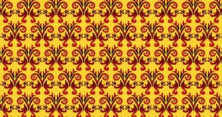 pattern batik design template 