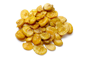 Roasted salted broad beans snack