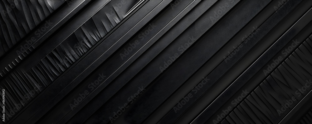 Aufkleber black background with diagonal lines and subtle geometric patterns for a sleek, modern look