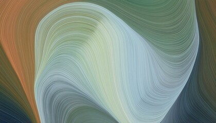 unobtrusive colorful modern curvy waves background illustration with dark slate gray, ash gray and dark gray color