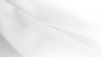 white silk fabric background copy space.