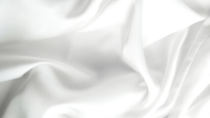 white silk fabric background curly lines