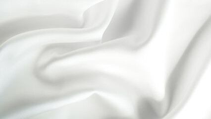 white silk fabric background curly lines