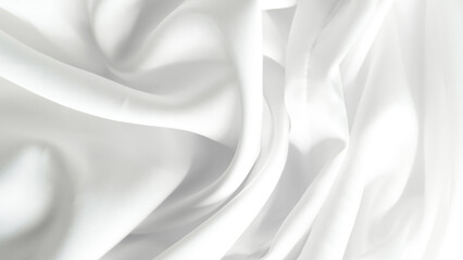white silk fabric background curly lines