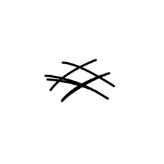 hand drawn hastag