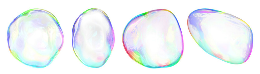 Bubbles png on transparent background
