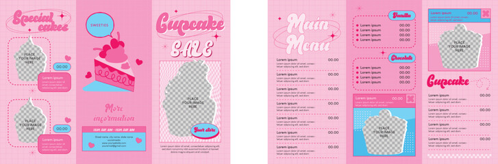 Cupcake Sale Trifold Brochure
