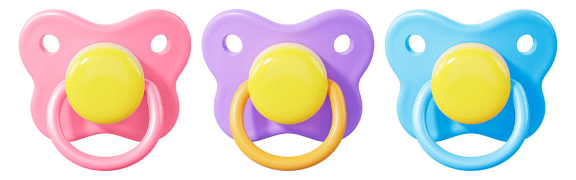 3d of pacifier set