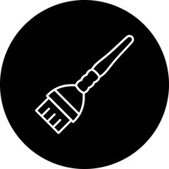 Hair dye brush Icon