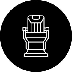 Obraz premium Barber chair Icon