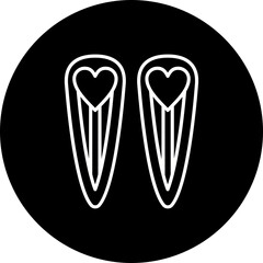 Hair clip Icon