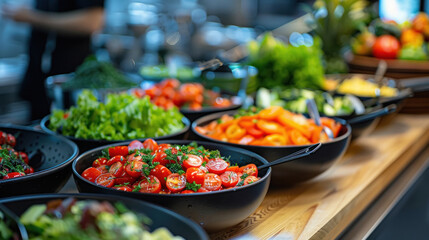 Fototapeta premium Incorporating nutritional education and healthy eating options in the workplace