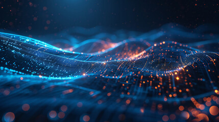 Abstract Particle Technology Background