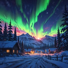 Polar Night Glow