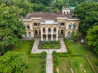 Pabna Tarash Bhaban or Taras Rajbari - 400 years old Archeological site At Pabna, Rajshahi, Bangladesh. Banamali Roy Bahadur Tarash Bhaban, the largest zamindar bari of Pabna