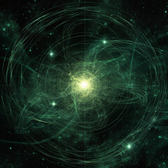 Ancient Star Map - Cosmic Exploration