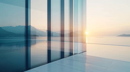 A visually stunning video for a new travel app, showing seamless booking experiences and beautiful travel destinations, with dynamic transitions between different travel scenarios, from flights to