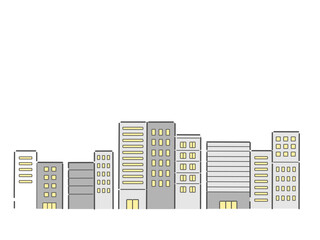 街並みのイラスト
