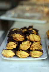 pastas de te con chocolate