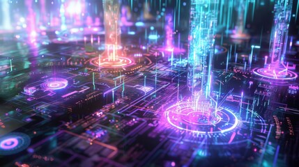 background with numbers