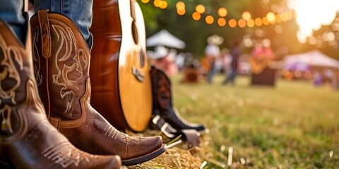 Country Music Festival With Live